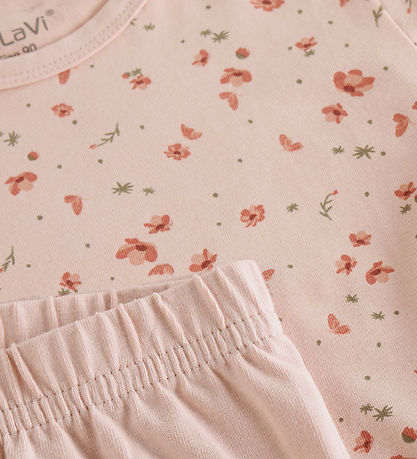 CeLaVi Pyjama set - AOP - 2-delig - Sepia Rose