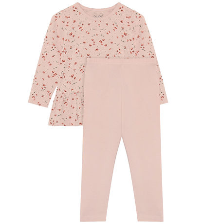 CeLaVi Pyjama set - AOP - 2-delig - Sepia Rose