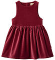 Wheat Kleid - Velours - Thelma - Ruby Rot