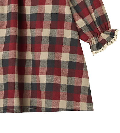 Robe Wheat - Bella - Rouge Blue Coche Robe Wheat - Bella - Rouge Blue Coche