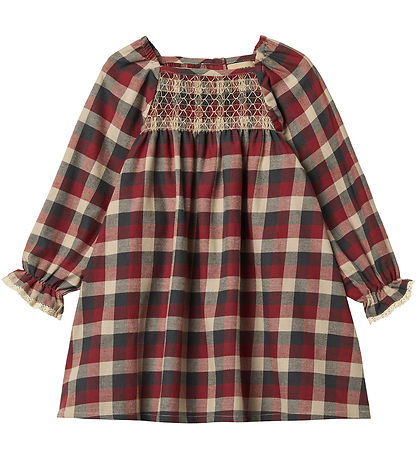 Robe Wheat - Bella - Rouge Blue Coche Robe Wheat - Bella - Rouge Blue Coche