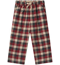 Wheat Trousers - Sasha - Red Blue Check