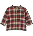 Wheat Overhemd - Shelby - Rood Blue Controle