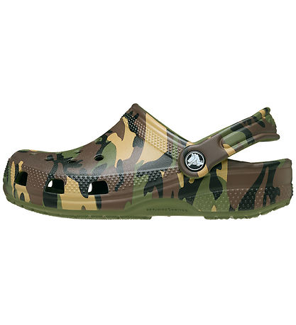 Crocs Sandals - Classic+ Camouflage Clog K - Army Green/Multi