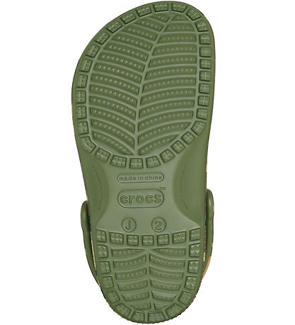 Crocs Sandals - Classic+ Camouflage Clog K - Army Green/Multi