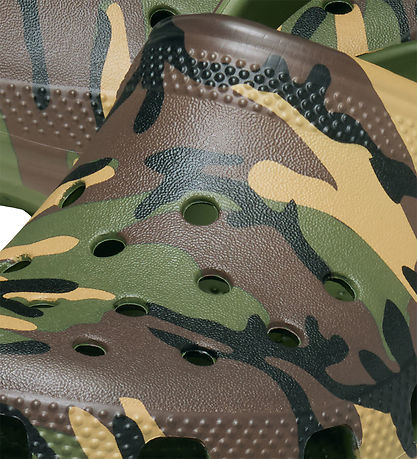Crocs Sandals - Classic+ Camouflage Clog K - Army Green/Multi