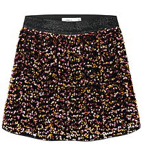 Name It Skirt - NkfRunica - Gold Colour w. Sequins