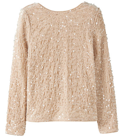 Blouse Name It - NkfRusitta - Jet Flux/Black Bow av. Pailletes Blouse Name It - NkfRusitta - Jet Flux/Black Bow av. Pailletes