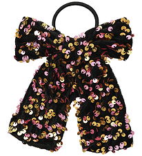 Name It Hårsnodd m. Rosett - NkfRunica - Gold Colour m. Paliet