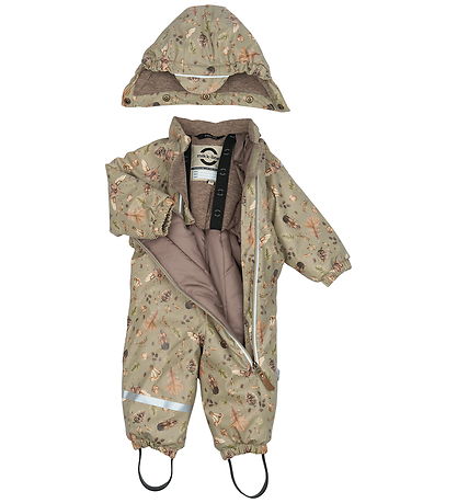 Mikk-Line Snowsuit - PU - Recycled - AOP - Seneca Rock