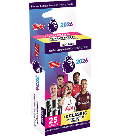 Cartes de football - Topps Premier League - Pack Éco - 27 Carte
