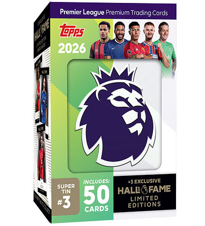 Cartes de football - Topps Premier League - Super Tin Ass - 3 Su Cartes de football - Topps Premier League - Super Tin Ass - 3 Su