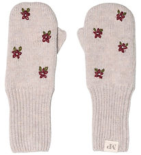 MP Mittens - Cashmere - Floral - Beige Melange