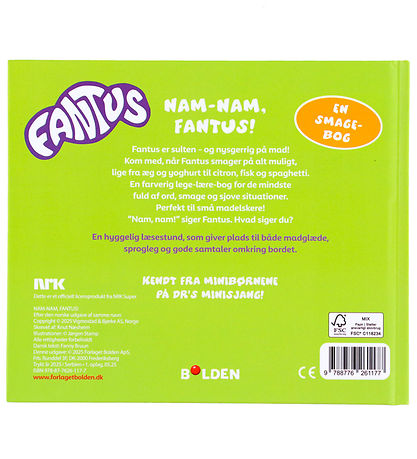 Forlaget Bolden Kuvakirja - Nam-nam, Fantus! - Maku Kirja