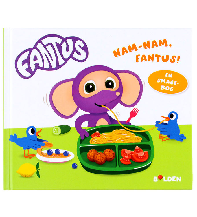 Forlaget Bolden Bilderbok - Mums-mums, Fantus! - En smaksak Bok