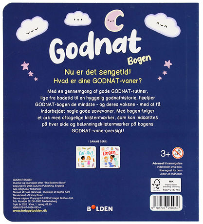 Forlaget Bolden Picture Book - Goodnight Book - Over 50 Removabl