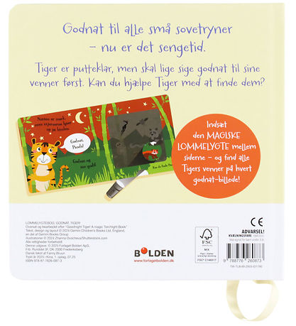 Livre d'Images Forlaget Bolden - Bonne nuit, Tigre ! - Livre de  Livre d'Images Forlaget Bolden - Bonne nuit, Tigre ! - Livre de