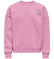 Kids Only Sweatshirt - KogBila - Mauve Orchid/Cozy