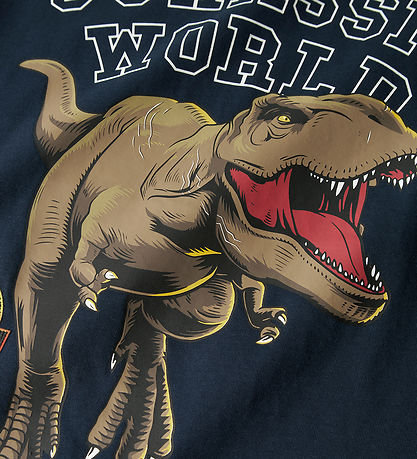 Name It T-shirt - NkmDorrel - Jurassic - Navy Blazer