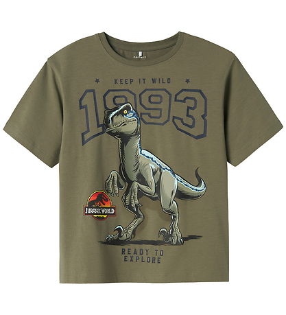 Name It T-shirt - NkmDorrel - Jurassic - Mermaid