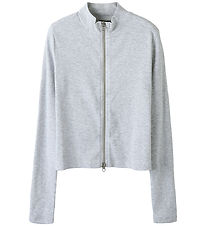 LMTD Cardigan - NlfHinaja - Light Grey Melange