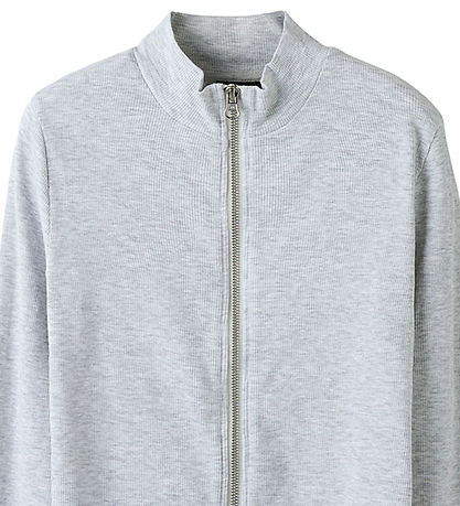 LMTD Cardigan - NlfHinaja - Light Grey Melange