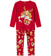 Name It Pyjama Set - 2 Parts - NmfSarba - Barbados Cherry