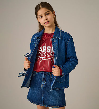 Kids Only Jeansjacke - KogThille - Medium+ Blue Denim