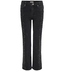 Pantalon en jean Kids Only - KogJuicy - Délavé Black/Strass