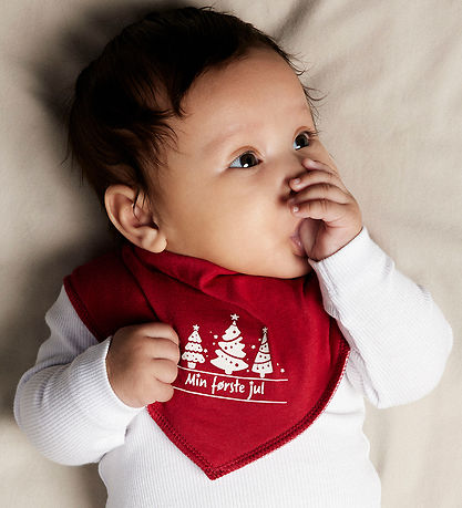 Name It Bib - NbnRajul - Jester Red/Christmas