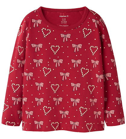 Blouse Name It - NmfRi - Rouge bouffon Blouse Name It - NmfRi - Rouge bouffon