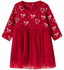 Name It Dress - NbfRi - Jester Red