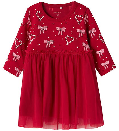 Name It Dress - NbfRi - Jester Red
