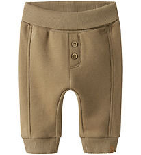 Lil' Atelier Joggingbroek - NbmLonden - Sepiatint