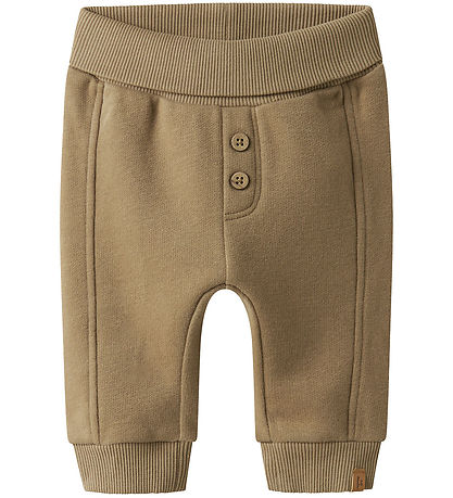 Lil' Atelier Joggingbroek - NbmLonden - Sepiatint