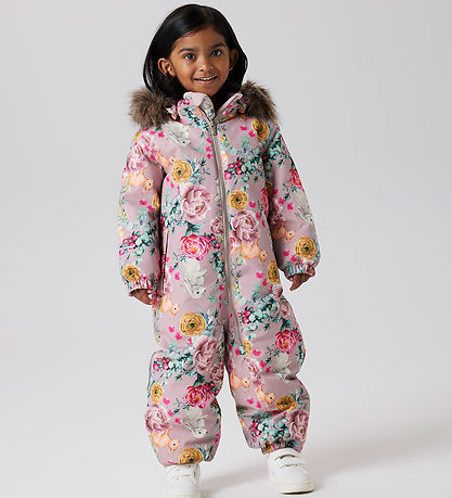 Name It Schneeanzug - NmfSnow10 - Woodrose/Flower Rabbit