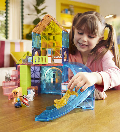 Ensemble d'aimants Magna Tiles - 50 Parties - Maisonnette pour a Ensemble d'aimants Magna Tiles - 50 Parties - Maisonnette pour a