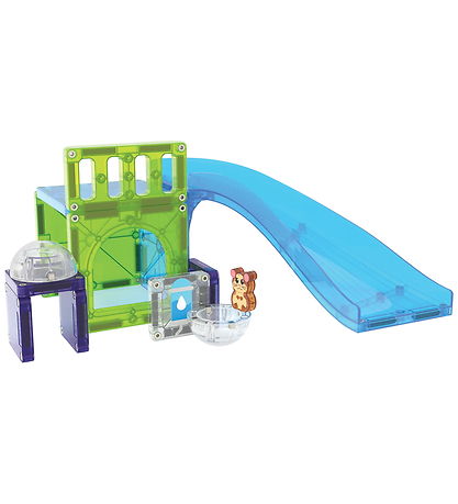 Magna-Tiles Magnet Set - 13 Parts - Hamster Wheel