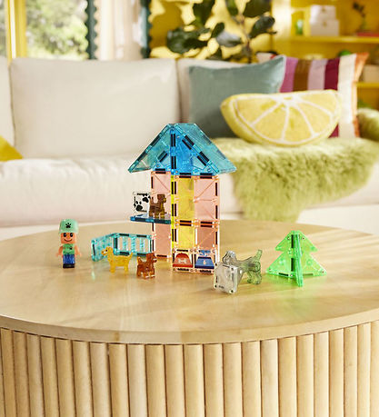 Ensemble d'aimants Magna-Tiles - 27 Parties - Garderie pour chie Ensemble d'aimants Magna-Tiles - 27 Parties - Garderie pour chie