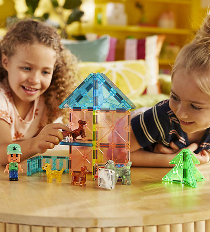 Ensemble d'aimants Magna-Tiles - 27 Parties - Garderie pour chie Ensemble d'aimants Magna-Tiles - 27 Parties - Garderie pour chie