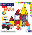Magna-Tiles Magnet set - 27 Parts - Fire Rescue + MicroMAGS