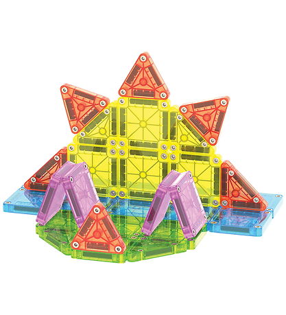 Magna-Tiles Magnet set - 55 Parts - Deluxe Travel Set + MicroMAG