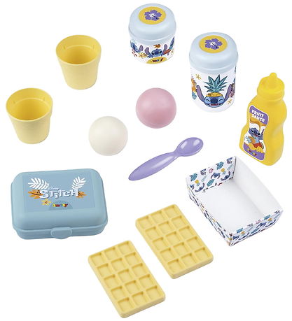 Smoby Toy Kitchen - 12 Parts - Stitch Beach Bar
