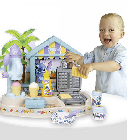 Smoby Toy Kitchen - 12 Parts - Stitch Beach Bar