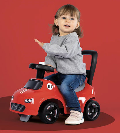Smoby Baby Walker - Red Auto Ride-On