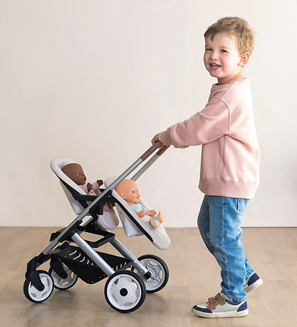 Smoby Maxi-Cosi - Twin doll carriage - Beige