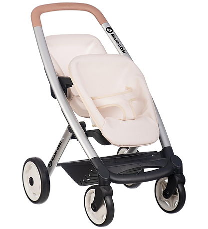 Smoby Maxi-Cosi - Twin doll carriage - Beige