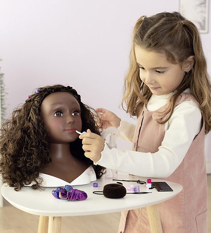 Smoby Hairdressing doll w. Accessories - My Beauty Afro