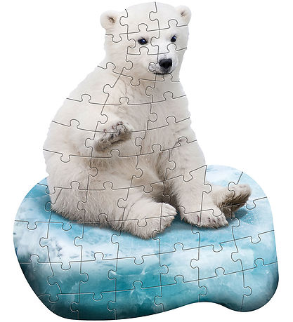Madd Capp Puzzles Púsluspil - I Am LiL' Polar Bear - 48 Kubbar