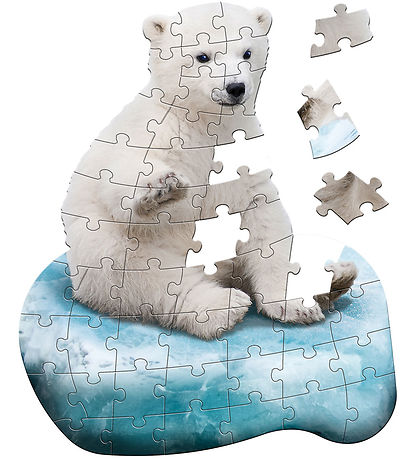 Madd Capp Puzzles Púsluspil - I Am LiL' Polar Bear - 48 Kubbar